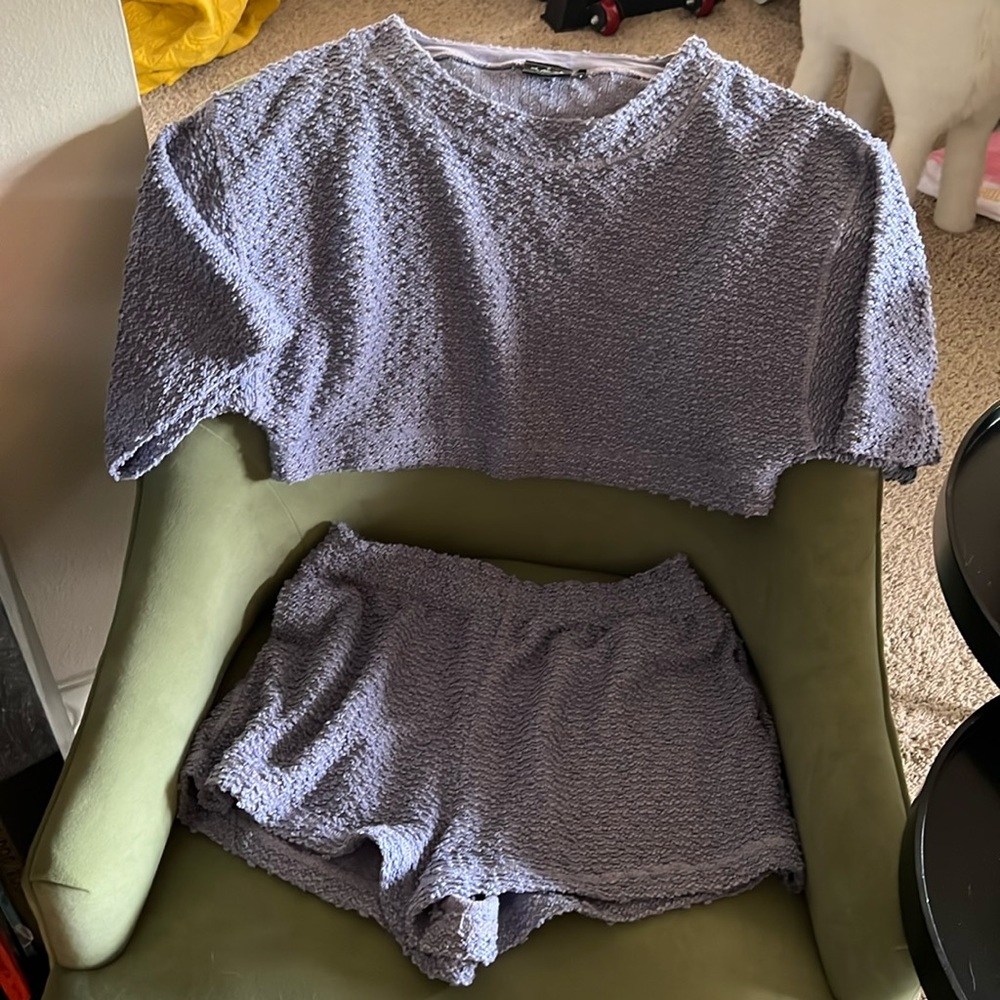Urban Outfitters, out from under set, top size, small and shorts size medium.